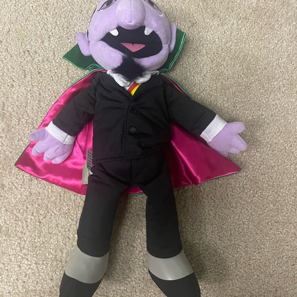 Sesame Street The Count Stuffed Animal - Picture 2 of 5